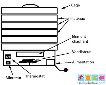 Comment fonctionne un déshydrateur